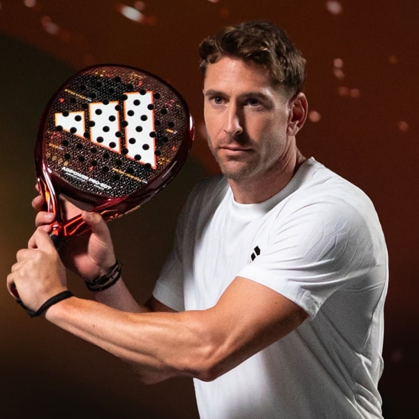 Alex Ruiz with Adidas Padel Racket Adipower PRO-EDT 2025