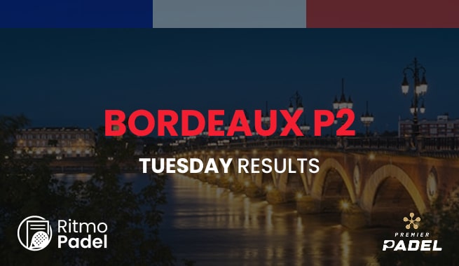 Premier Padel Bordeaux Round of 32 Results